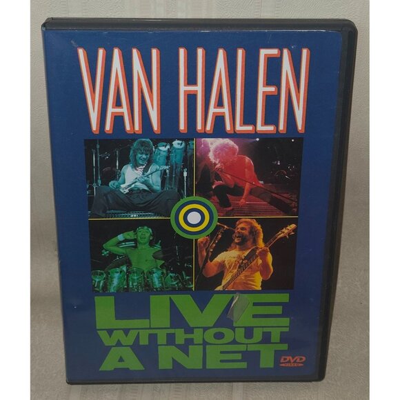 Van Halen - Live Without a Net (DVD, 1987) - Live Concert Film - Sammy Hagar - Picture 1 of 4
